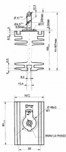 О181-80 охладитель, 70х80х100мм, М24х1,5