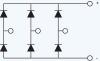 MDS-100А 1800В  диодный мост трехфазный 100А 1800В